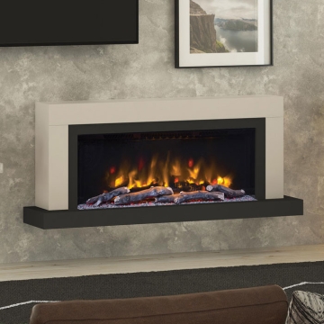 Elgin & Hall Vardo 57" Electric Fireplace Suite Elgin & Hall Vardo 57" Electric Fireplace Suite