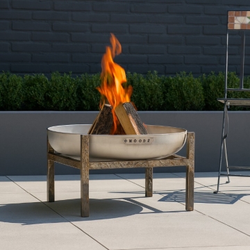 Moodz 100cm Square Feet, Carbon Steel