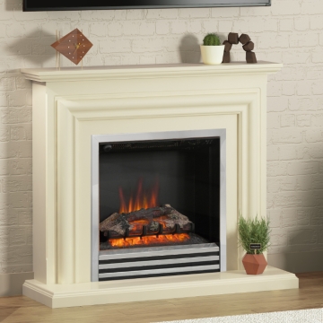FLARE Carina 44" Electric Fireplace Suite