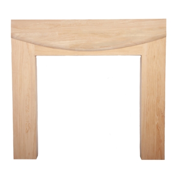 Carron Hardwick Wooden Fireplace Surround, Unwaxed Pine Carron Hardwick Wooden Fireplace Surround, Unwaxed Pine