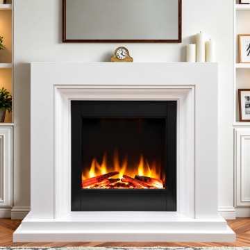 Flavel Proflame Navarro Celena Electric Fireplace Suite