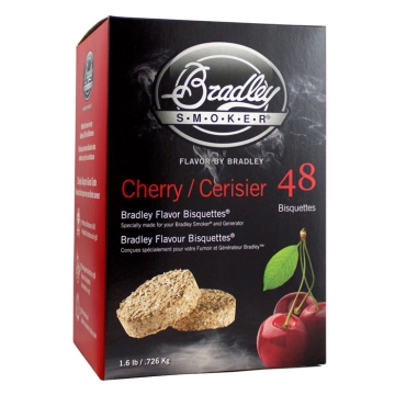 Bradley Smoker Cherry Flavoured Bisquettes, 48 Pack