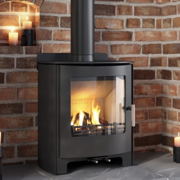 Mendip Churchill 5 Convection Dual Control SE Multifuel / Woodburning Stove