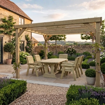 Churnet Valley Traditional Pergola