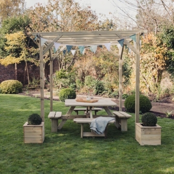 Churnet Valley Contemporary Pergola