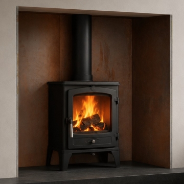 Gallery Corten Fireplace Chamber