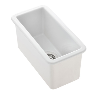 Rustique Belfast CRUB1740WH/ Ceramic Sink Angled Rustique Belfast CRUB1740WH/ Ceramic Sink Angled