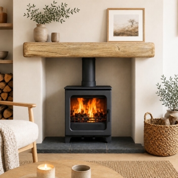 48” Light Wood Effect Non-Combustible Fireplace Beam