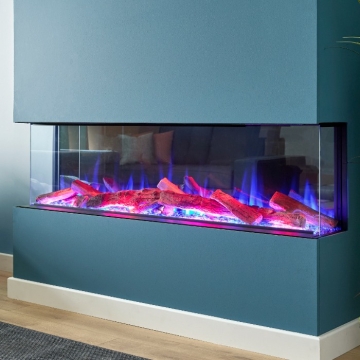 Enya Flame 180 Deep Format 3D Electric Fire