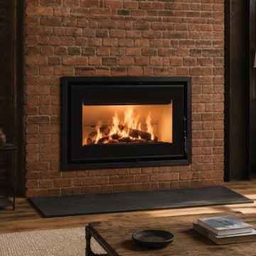 Mendip Dinder 80 Inset Wood Burning Stove
