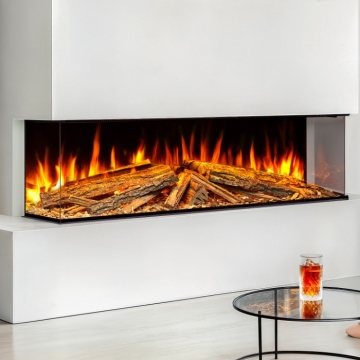 Celsi DLX Electriflame 1250 Midnight Edition Built-In Electric Fire