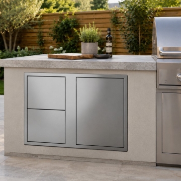Beefeater Built-In Single Door & Double Drawer