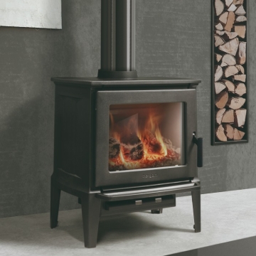 Hergom E-30 Wood Burning Stove, Small