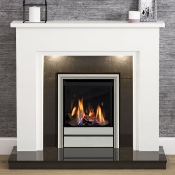 Elgin & Hall Timara 48" Marble Fireplace
