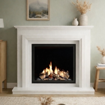 Elgin & Hall Alford fireplace with 750 gas fire