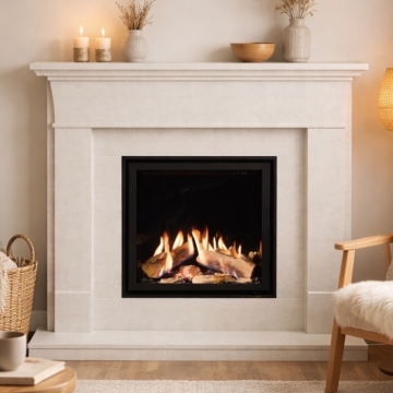 Elgin & Hall Erdington 54" Marble Fireplace Suite, Regal