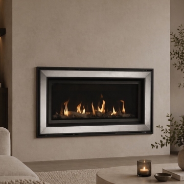 Elgin & Hall Elsie 960BF Inset Wall Mounted Balanced Flue Gas Fire