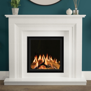 Elgin & Hall Hartley 50" Marble Fireplace Suite