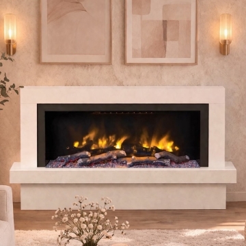 Impero 57" Marble Fireplace