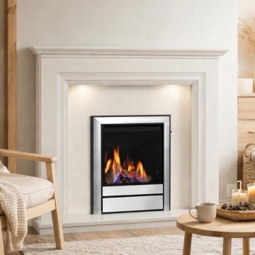 Elgin & Hall Odella Marble Fireplace