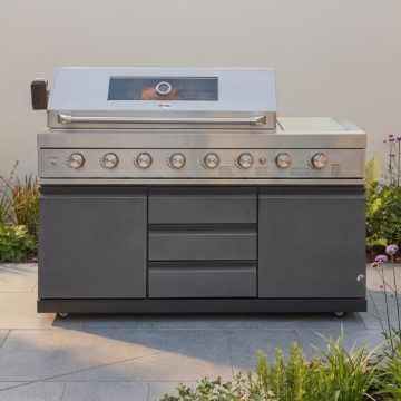Maze Ember Outdoor Kitchen with 6 Burner Gas BBQ