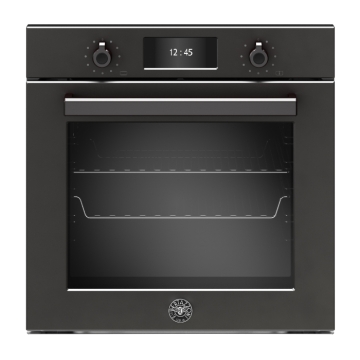 Bertazzoni 60cm Professional Pyro & Steam Built-In Electric Oven, Carbonio Bertazzoni 60cm Professional Pyro & Steam Built-In Electric Oven, Carbonio