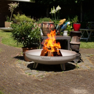 Moodz Classic 100cm Fire Bowl with Feet and Handles