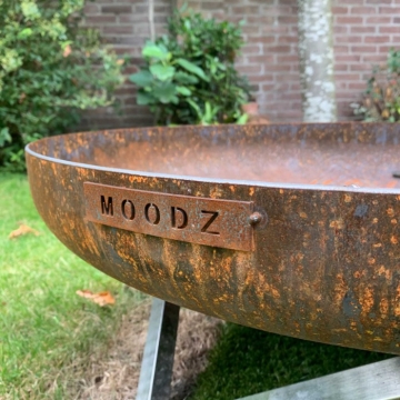Moodz Classic 60cm Fire Bowl, Corten Steel Moodz Classic 60cm Fire Bowl, Corten Steel