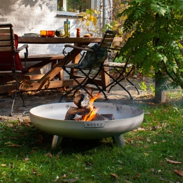 Moodz Classic 60cm Fire Bowl with Feet and Handles