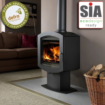Firebelly Firepod Eco Design Stove, Black