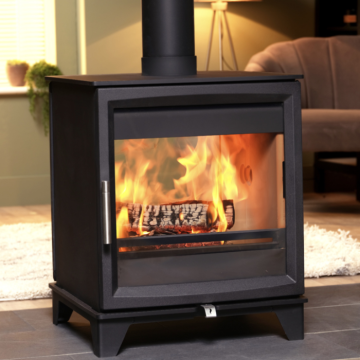 Fireline Woodtec 8kW Double Sided Wood Burning Stove