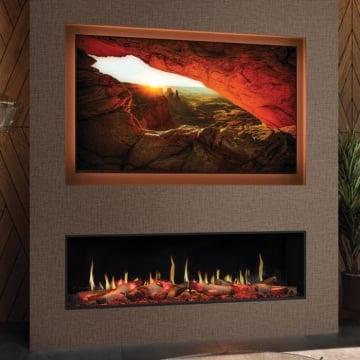 Gazco Onyx 150RW Media Wall Electric Fire