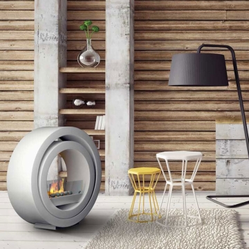 The Globus Freestanding Bio Ethanol Fire