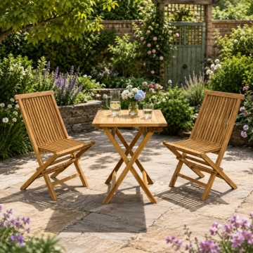 Kettler Gloucester Bistro Set, Square