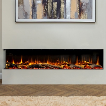 Charlton & Jendrick Go Eco MW 180 Electric Media Wall Fire