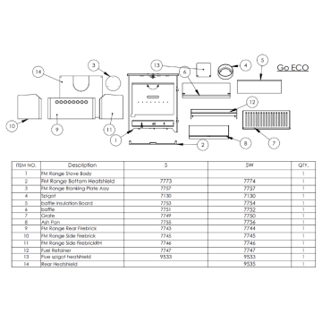 Spare Parts - Go Eco 5kW (7614)