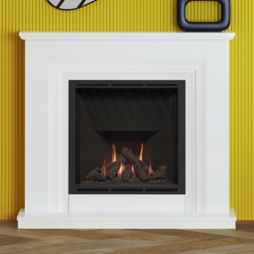 FLARE Greenwood 48" Gas Marble Fireplace Suite FLARE Greenwood 48" Gas Marble Fireplace Suite