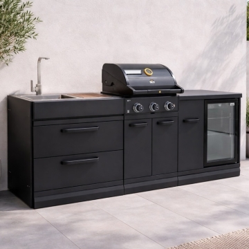 Grllr 3 Burner BBQ Kitchen