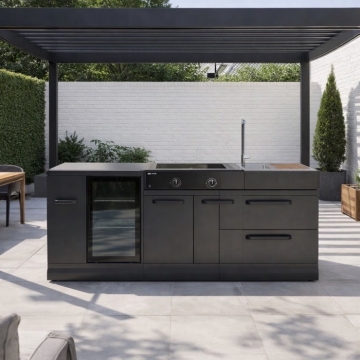 Grllr Outdoor Kitchen with Stove