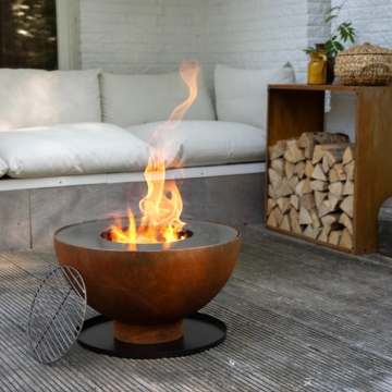HEAT Gystad Fire Pit with Plancha HEAT Gystad Fire Pit with Plancha