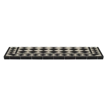 Gallery Harlequin Tiled Hearth 50" x 15"