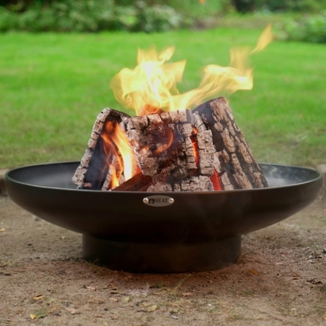 HEAT Outdoor Living 60cm Classic Fire Bowl, Black Steel