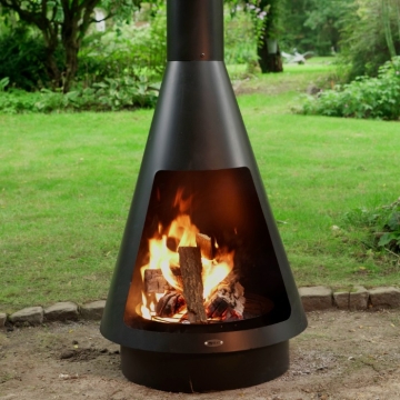 HEAT La Luz Outdoor Fireplace