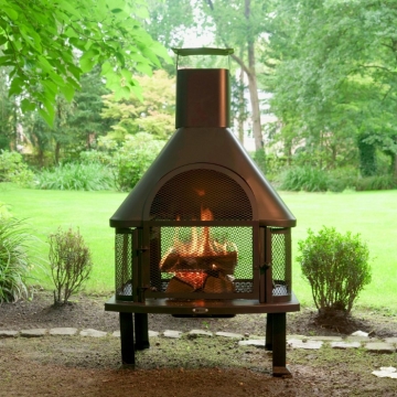 HEAT Saga Outdoor Fireplace