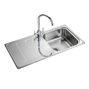 Houston Sink with Aquatrend TRE1CM Tap Houston Sink with Aquatrend TRE1CM Tap