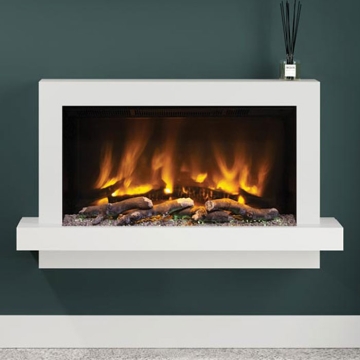 Elgin & Hall Huxton 51" Pryzm Wall Mounted Electric Suite, Ash White Elgin & Hall Huxton 51" Pryzm Wall Mounted Electric Suite, Ash White