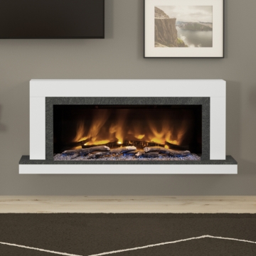 Elgin & Hall Vardo 57" Electric Fireplace Suite