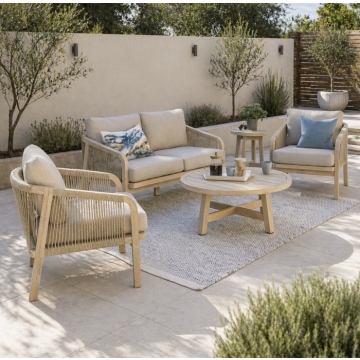 Kettler Cora Rope 4 Seat Lounge Set