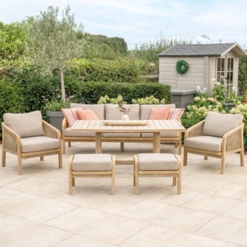 Kettler Cora Rope Casual Dining Set