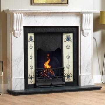 Gallery Kingston 56" Kallos Marble Fireplace Surround